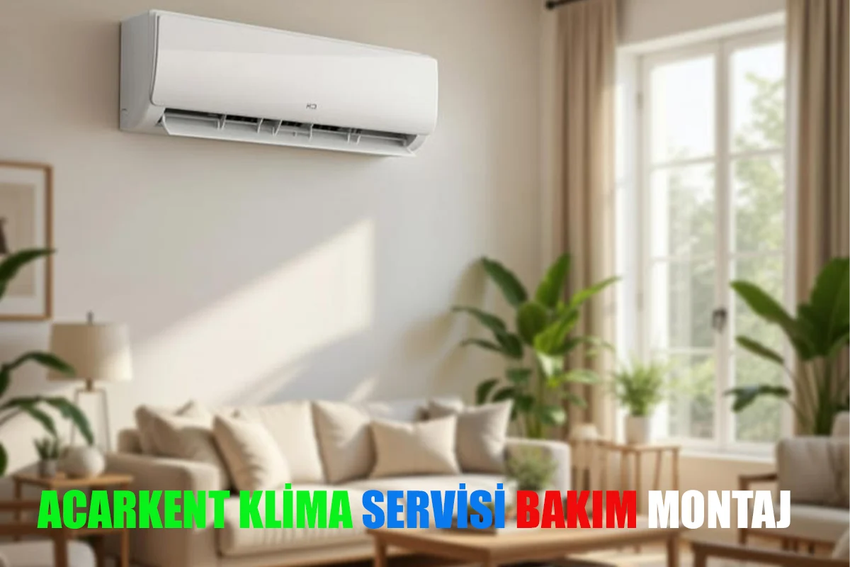 Acarkent klima montajı ve klima bakım hizmetleri profesyonel servis