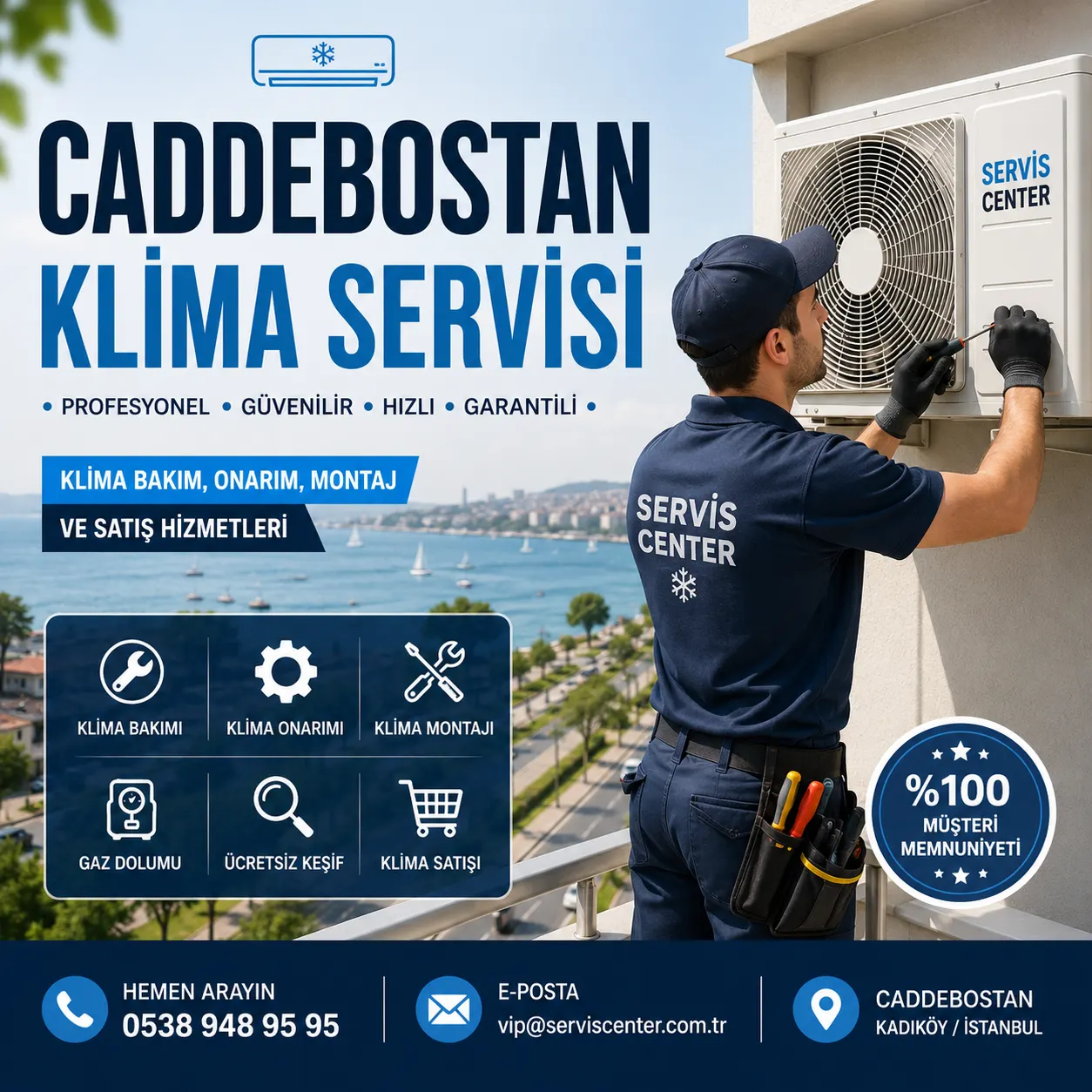Caddebostan Klima Servisi