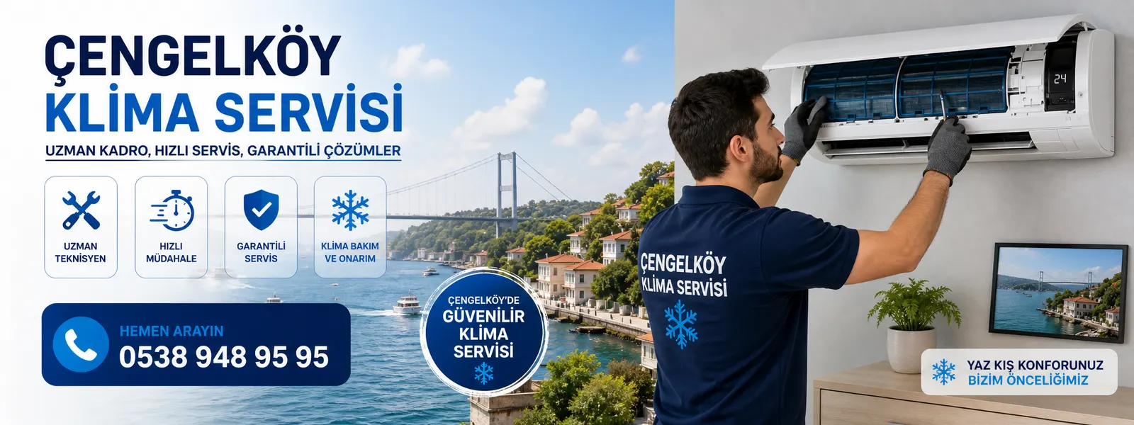 Çengelköy Klima Servisi