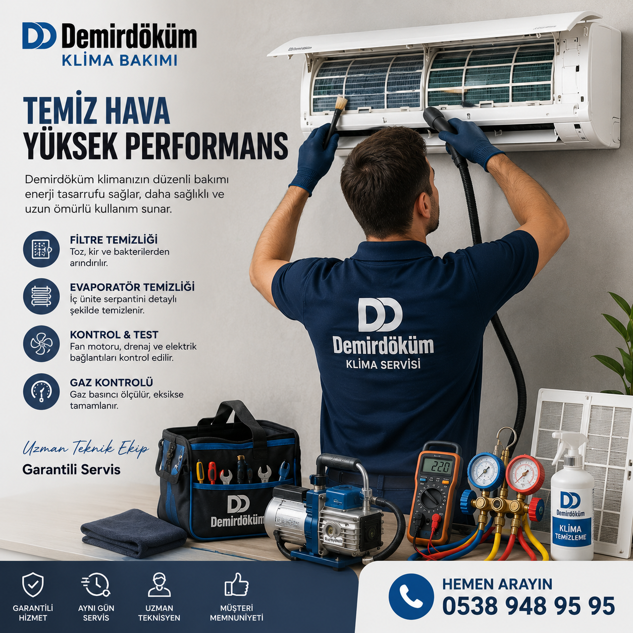 Demirdöküm Klima Bakım Hizmeti