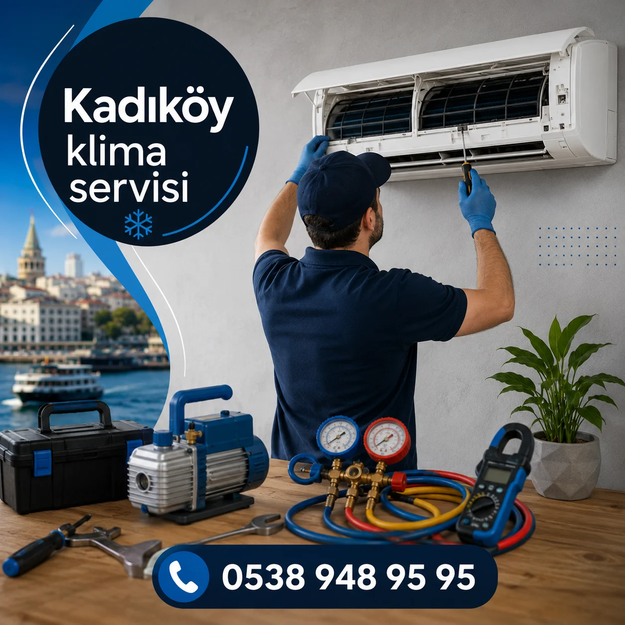 Kadıköy Klima Servisi bakım montaj bayi
