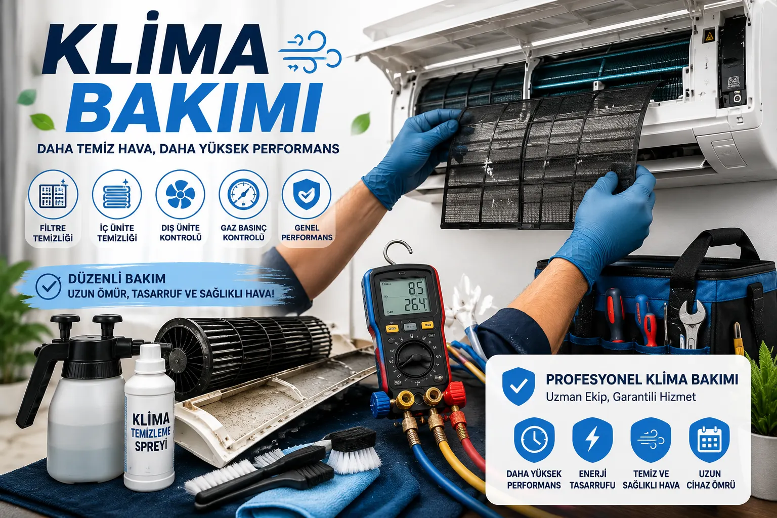 Kaynarca Klima Bakımı